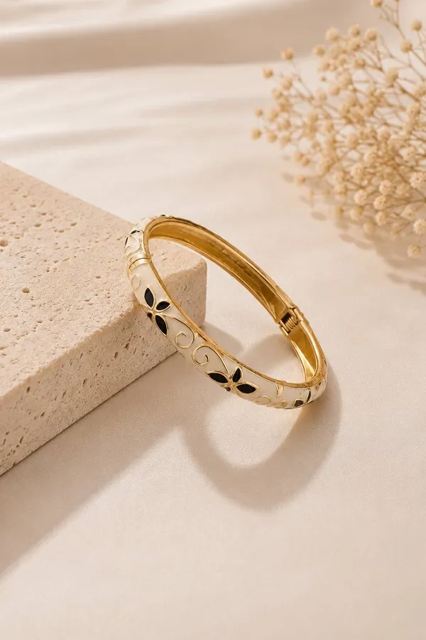 Enamel_White_Bangel