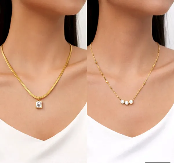Gold_And_White_Trio_Of_Twinkle_And_Prism_Necklace_For_Women_Combo_Pack_Of_2