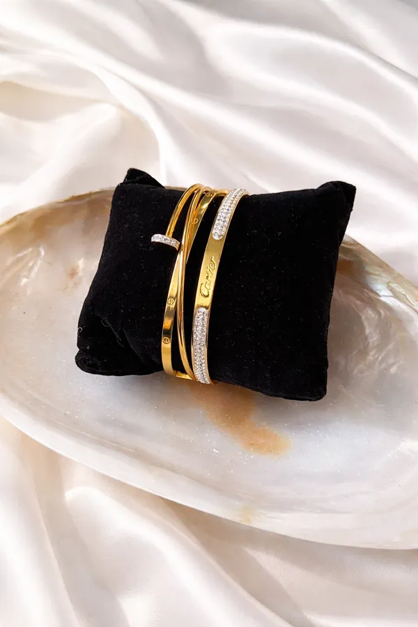 Gold_And_White_Nail_Cartier_Kada_For_Women