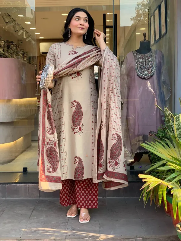 Pure_Cotton_Kurta_and_Pants_with_Dupatta