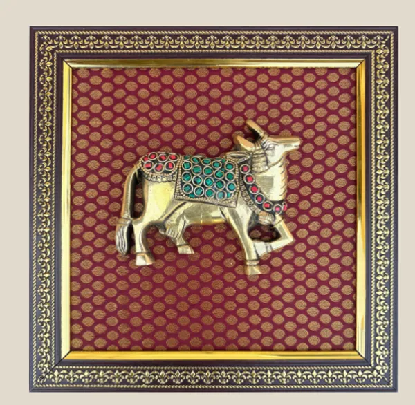 Brown_3D_Brass_Sacred_Cow_Wall_Art_With_Gemstone_Embellishments_Traditional_Indian_Home_Decor