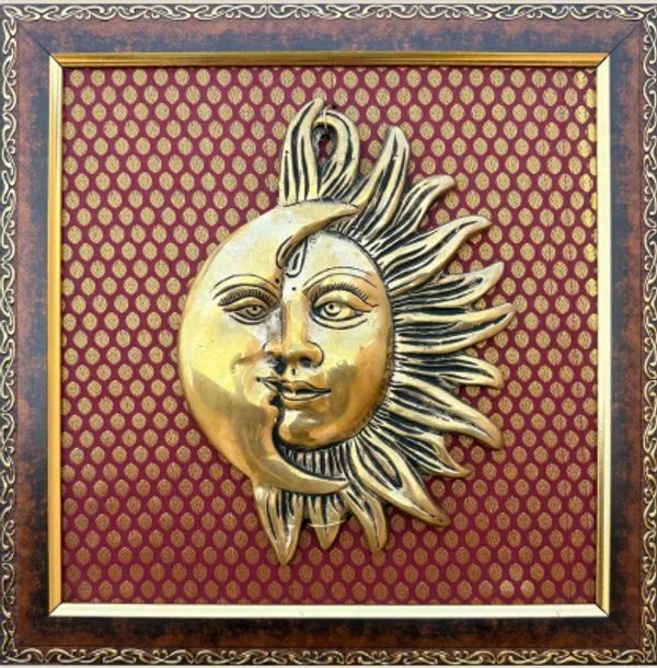 Brown_Brass_3D_Decorative_Sun_Moon_Face_Wall_Art_With_Ornate_Frame_Spiritual_Home_Decor