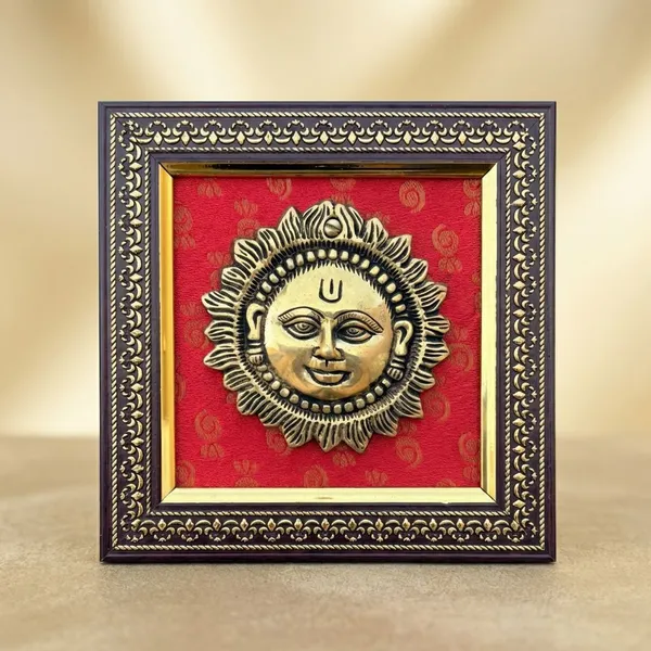 Red_Brass_3D_Decorative_Golden_Sun_Face_Wall_Hanging_Traditional_Surya_Wall_Art_With_Ornate_Frame