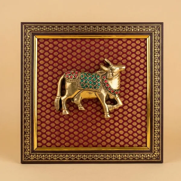 Brown_3D_Brass_Sacred_Cow_Wall_Art_With_Gemstone_Embellishments_Traditional_Indian_Home_Decor