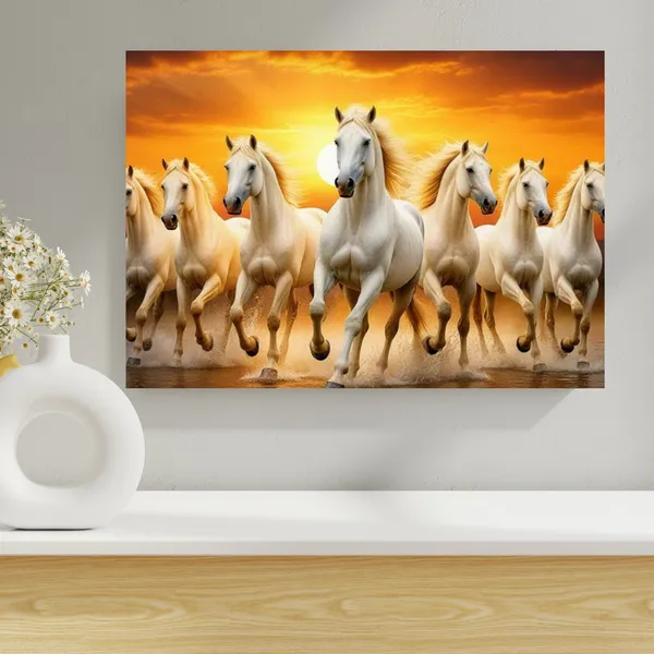 Multicolor_Beautiful_Horse_Printed_Canvas_Print_Frame_|_Wall_Art_Gallery_Wrap