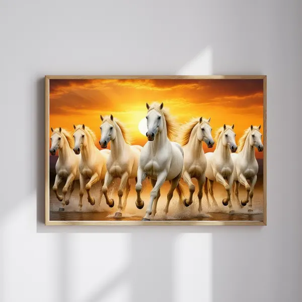 Multicolor_Beautiful_Horse_Printed_Canvas_Print_Frame_|_Wall_Art_Gallery_Wrap