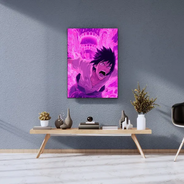 Multicolor_Sasuke_Uchiha_Printed_Canvas_Print_Frame_|_Wall_Art_Gallery_Wrap