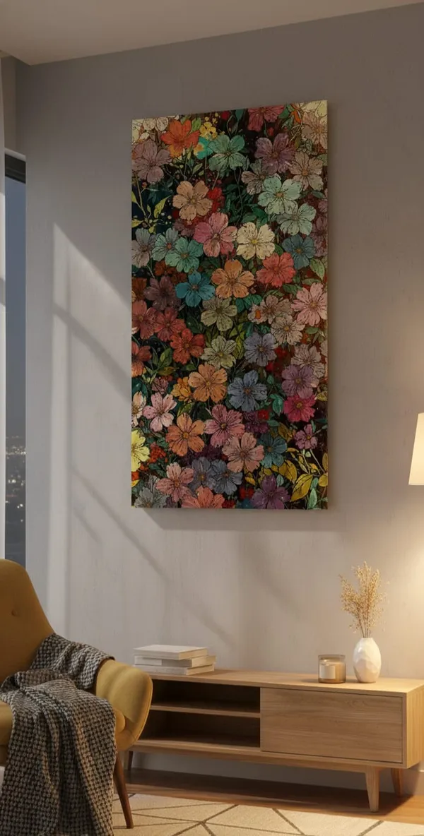 Multicolor_Beautiful_Flowers_Printed_Canvas_Print_Frame_|_Wall_Art_Gallery_Wrap