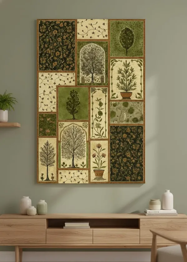 Multicolor_Beautiful_Pashmina_Printed_Canvas_Print_Frame_|_Wall_Art_Gallery_Wrap