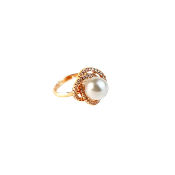 Rose_Gold_Stainless_Steel_Pearl_Zircon_Adjustable_Diamond_Ring_For_Women