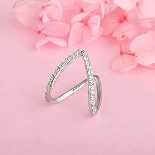 Silver_Anti_Tarnish_Stainless_Steel_Adjustable_V_Shape_Finger_Rings_For_Women