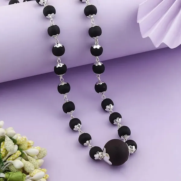 Silver_Plated_Karungali_Mala_with_12MM_Karungali_Bead