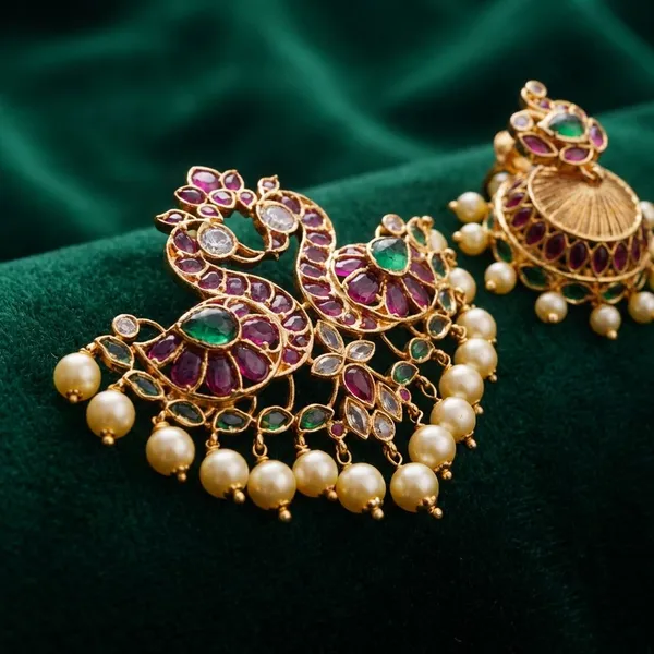 Multicolor_Premium_Metal_Pendant_Set_For_Women