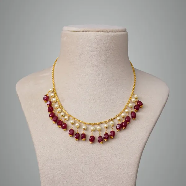 Carmine_Premium_Metal_Necklace_Set_For_Women