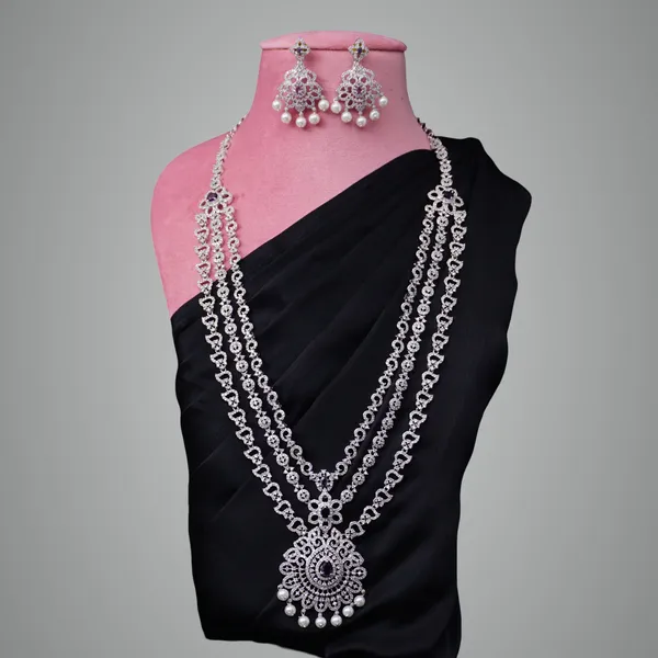 Violet_Premium_Metal_Necklace_Set_For_Women