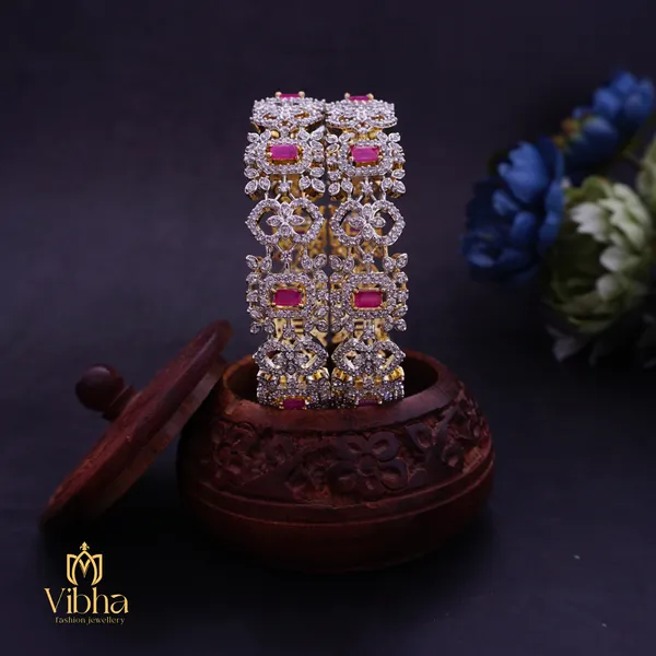 Ruby_Premium_Metal_Bangles_For_Women