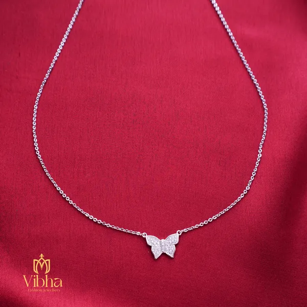 Silver_Premium_Metal_Necklace_Set_For_Women
