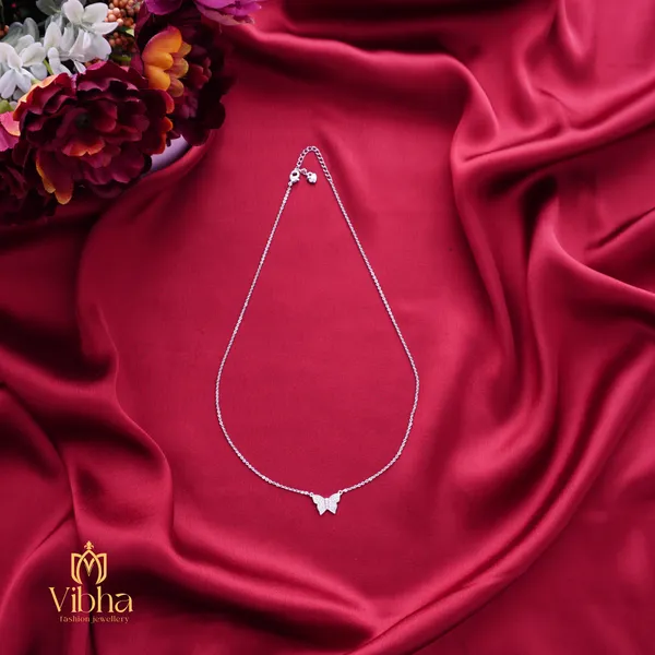 Silver_Premium_Metal_Necklace_Set_For_Women