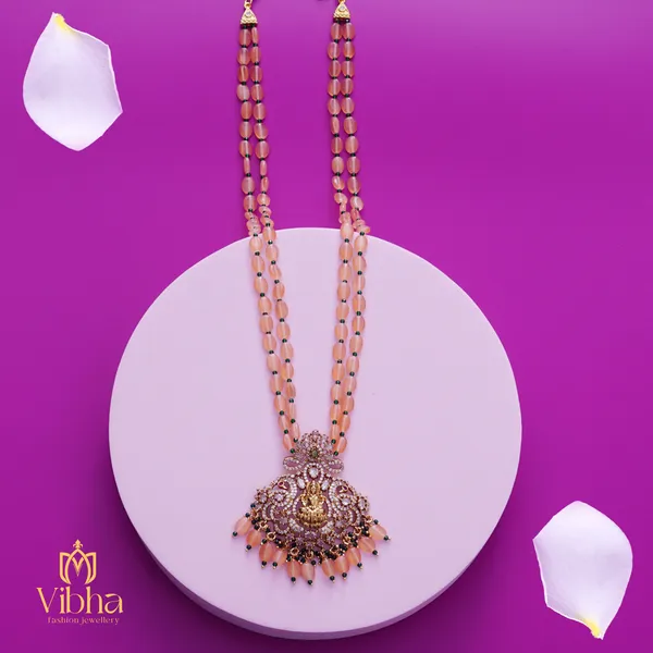 Coral_Premium_Metal_Necklace_Set_For_Women