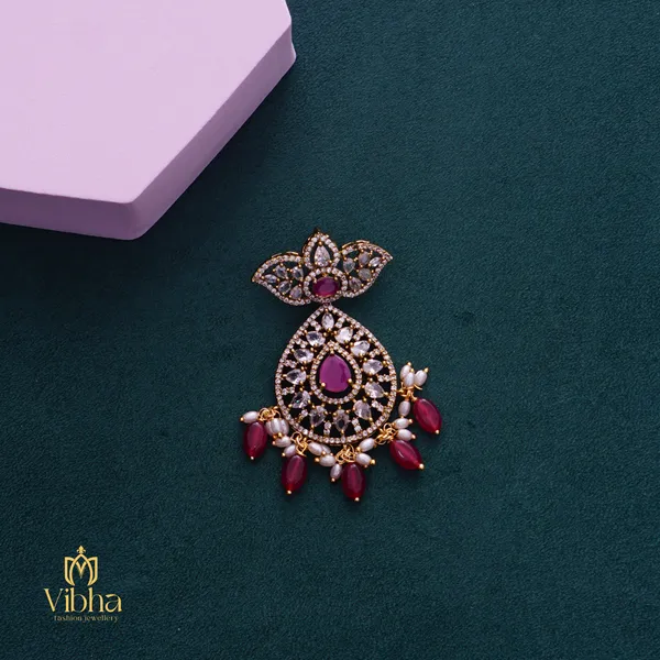 Ruby_Premium_Metal_Pendant_For_Women