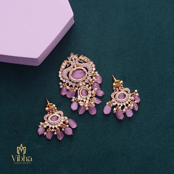 Baby_Pink_Premium_Metal_Pendant_Set_For_Women