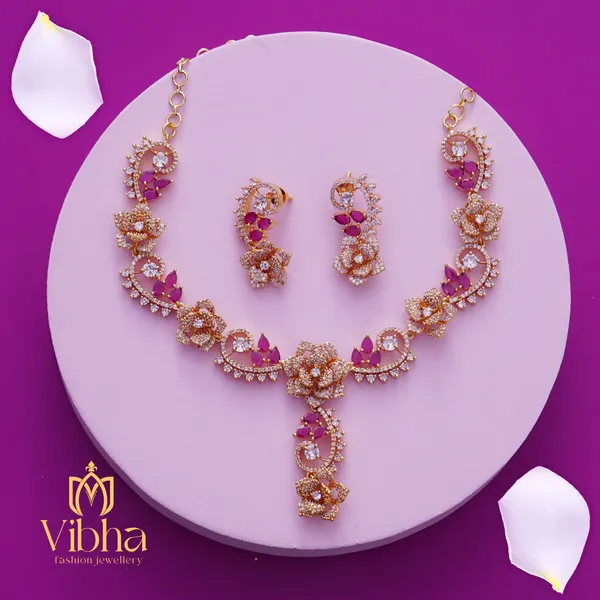 Ruby_Premium_Metal_Necklace_Set_For_Women