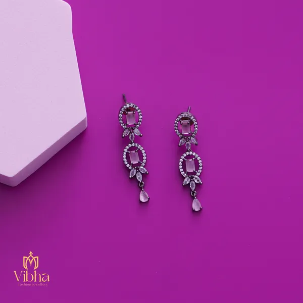 Mint_Pink_Premium_Metal_Necklace_Set_For_Women