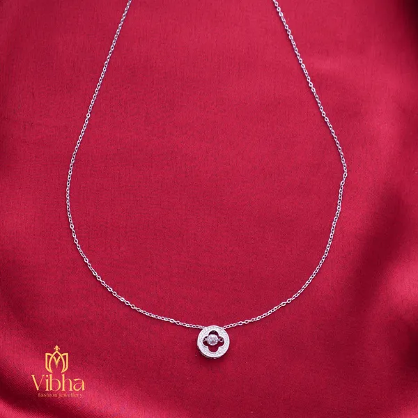 Silver_Premium_Metal_Necklace_Set_For_Women