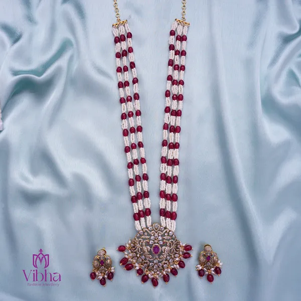 Carmine_Premium_Metal_Necklace_Set_For_Women