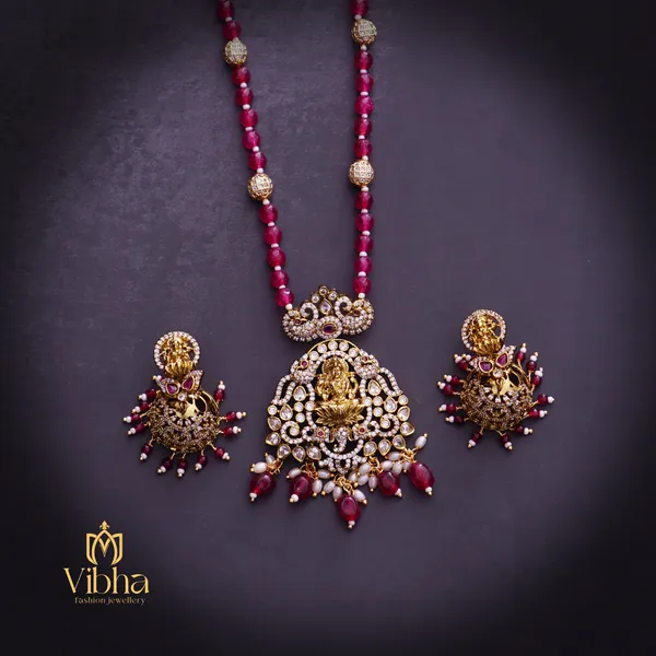 Ruby_Premium_Metal_Mala_Set_For_Women