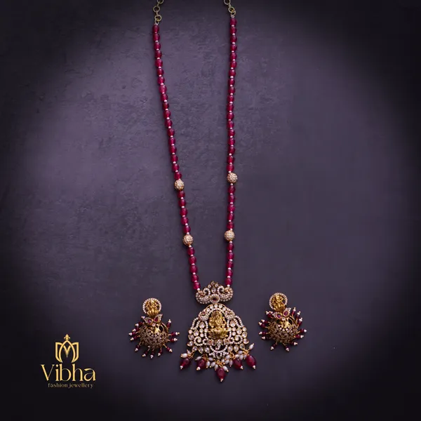 Ruby_Premium_Metal_Mala_Set_For_Women