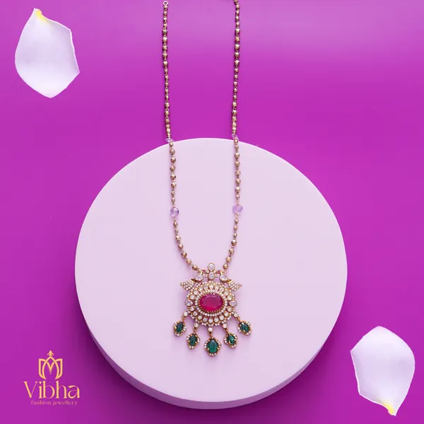 Ruby_Premium_Metal_Mala_Set_For_Women