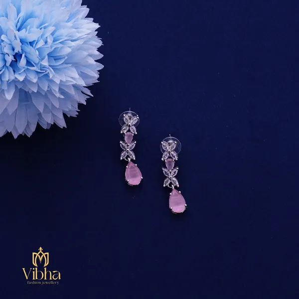 Mint_Pink_Premium_Metal_Necklace_Set_For_Women