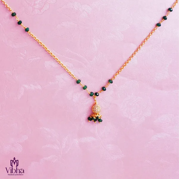 Dark_Green_Premium_Metal_Chain_For_Women