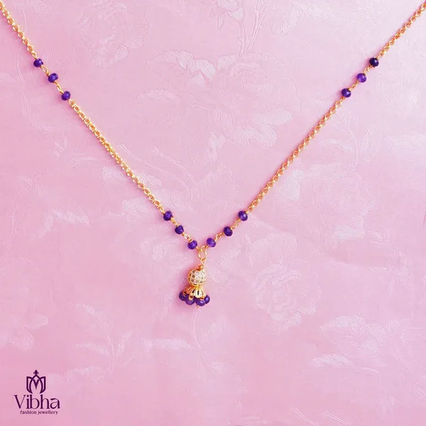 Purple_Premium_Metal_Chain_For_Women