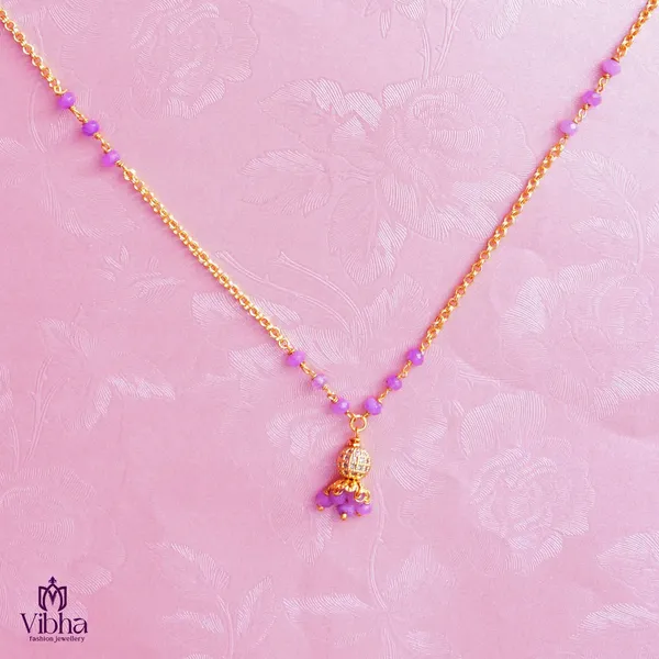 Pink_Premium_Metal_Chain_For_Women