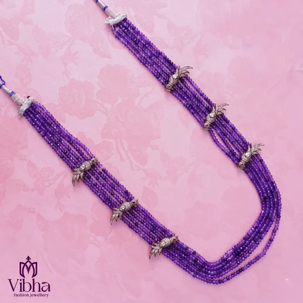 Purple_Premium_Metal_Necklace_Set_For_Women