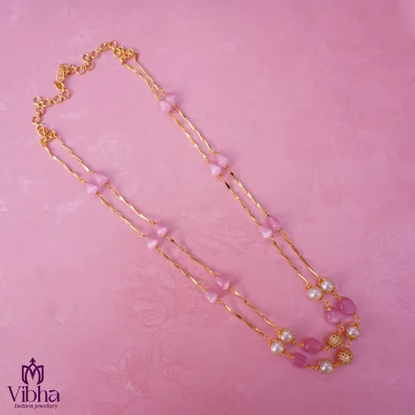 Mint_Pink_Premium_Metal_Chain_For_Women