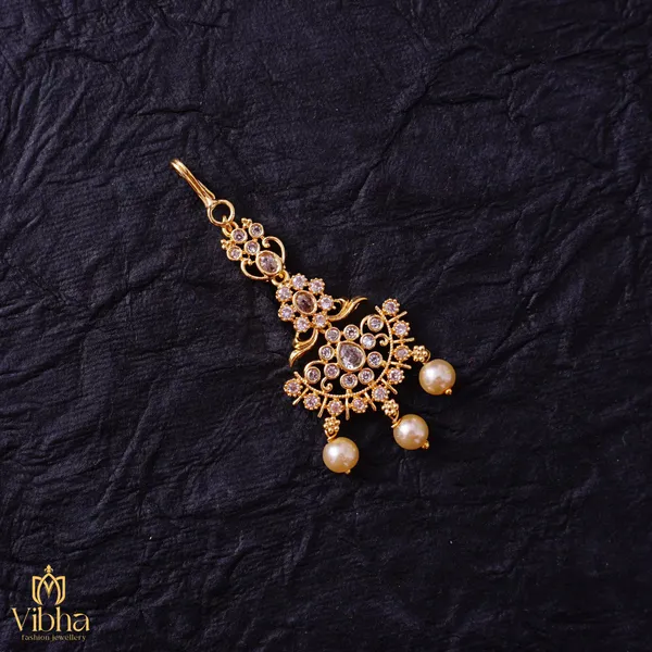 Gold_Premium_Metal_Maang_Tikka_For_Women