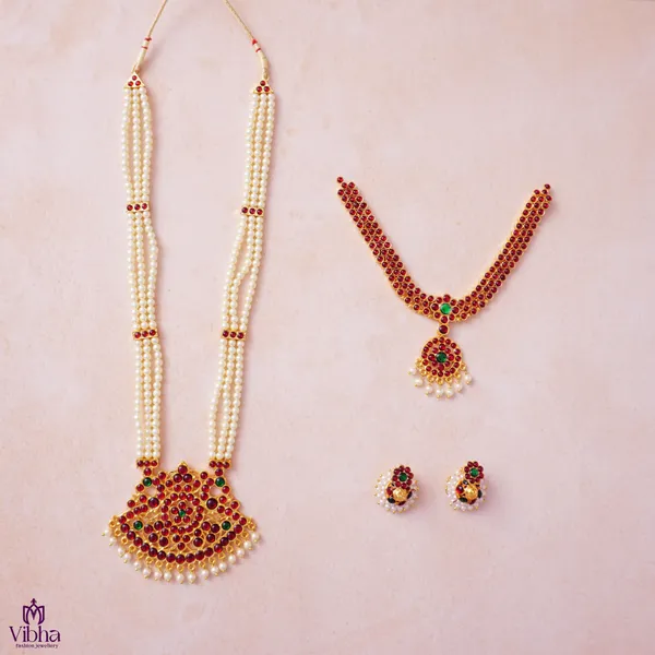 Gold_Premium_Metal_Bharatanatyam_Set_For_Women