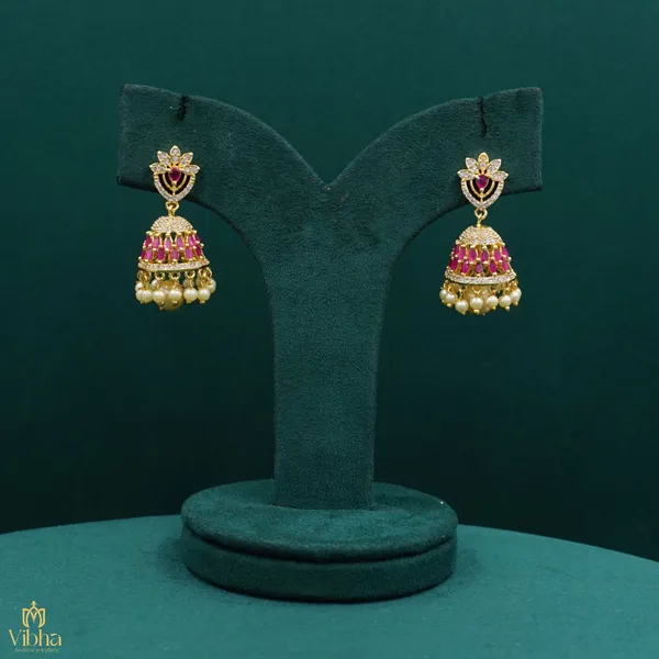 Ruby_Premium_Metal_Ear_Ring_For_Women