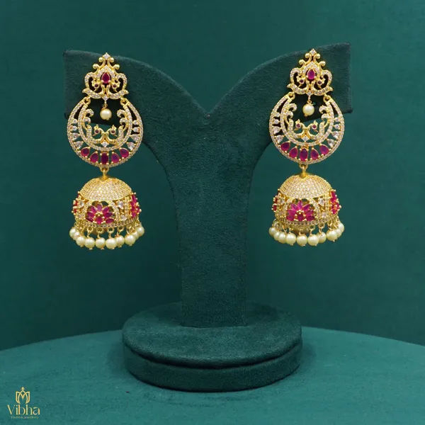 Ruby_Premium_Metal_Ear_Ring_For_Women