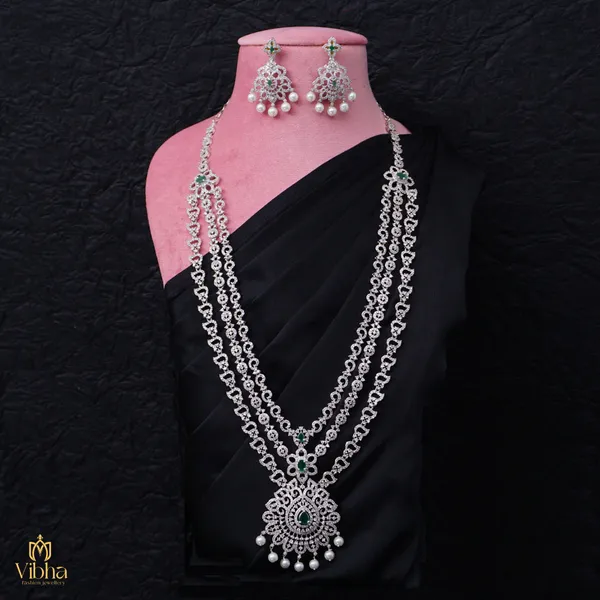 Green_Premium_Metal_Necklace_Set_For_Women