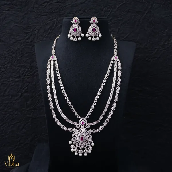 Ruby_Premium_Metal_Necklace_Set_For_Women