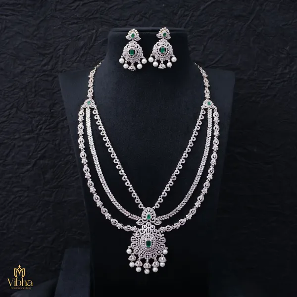 Green_Premium_Metal_Necklace_Set_For_Women