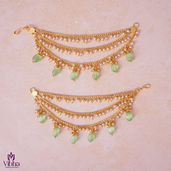 Mint_Green_Premium_Metal_Champaswaralu_For_Women