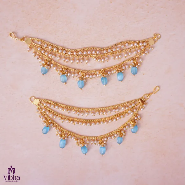 Mint_Blue_Premium_Metal_Champaswaralu_For_Women