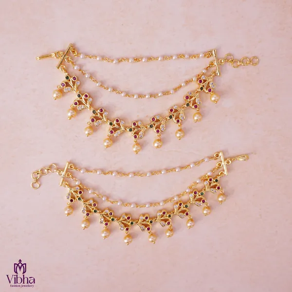 Gold_Premium_Metal_Champaswaralu_For_Women