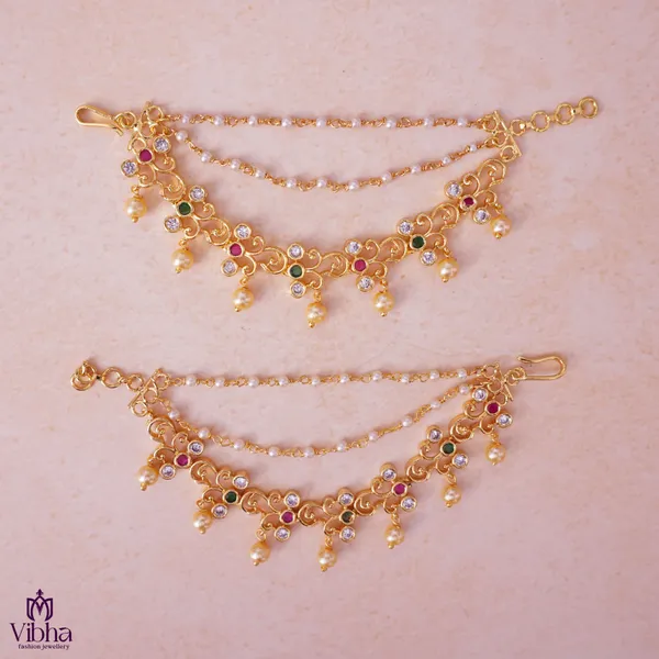 Gold_Premium_Metal_Champaswaralu_For_Women