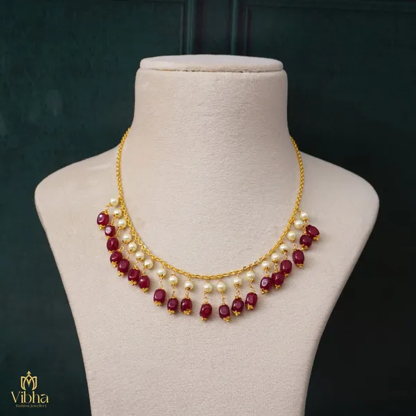 Carmine_Premium_Metal_Necklace_Set_For_Women
